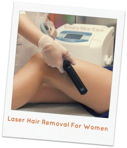 Laser hair removal for women
